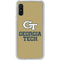 Georgia Institute of Technology Gold LogoType GT Galaxy A10e Clear Case