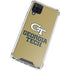 Georgia Institute of Technology Gold LogoType GT Galaxy A12 Clear Case