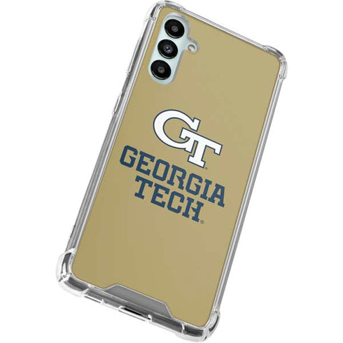 Georgia Institute of Technology Gold LogoType GT Galaxy A14 5G Clear Case