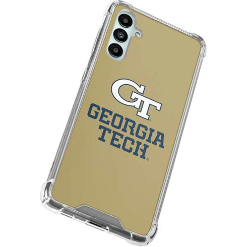 Georgia Institute of Technology Gold LogoType GT Galaxy A15 5G Clear Case