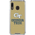 Georgia Institute of Technology Gold LogoType GT Galaxy A30 Clear Case