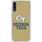 Georgia Institute of Technology Gold LogoType GT Galaxy A50 Clear Case