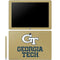 Georgia Institute of Technology Gold LogoType GT Galaxy Book 12in Skin
