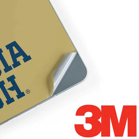 Georgia Institute of Technology Gold LogoType GT Galaxy Book 12in Skin