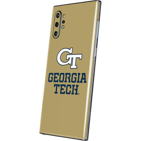 Georgia Institute of Technology Gold LogoType GT Galaxy Note 10 Plus Skin