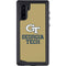 Georgia Institute of Technology Gold LogoType GT Galaxy Note 10 Waterproof Case