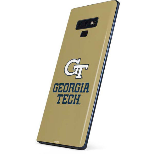 Georgia Institute of Technology Gold LogoType GT Galaxy Note 9 Skin