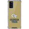 Georgia Institute of Technology Gold LogoType GT Galaxy Note20 5G Clear Case