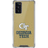 Georgia Institute of Technology Gold LogoType GT Galaxy Note20 5G Clear Case