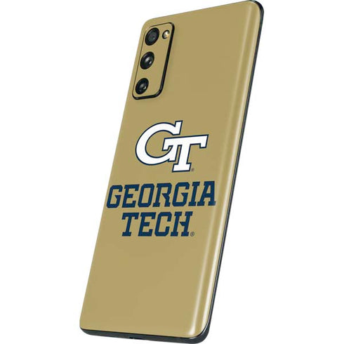 Georgia Institute of Technology Gold LogoType GT Galaxy S20 Fan Edition Skin