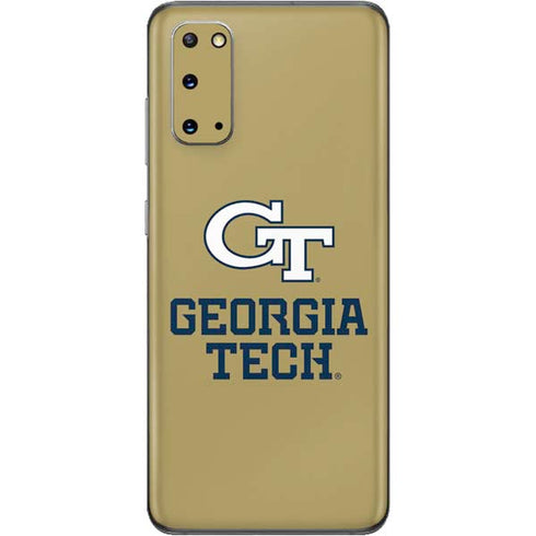 Georgia Institute of Technology Gold LogoType GT Galaxy S20 Skin