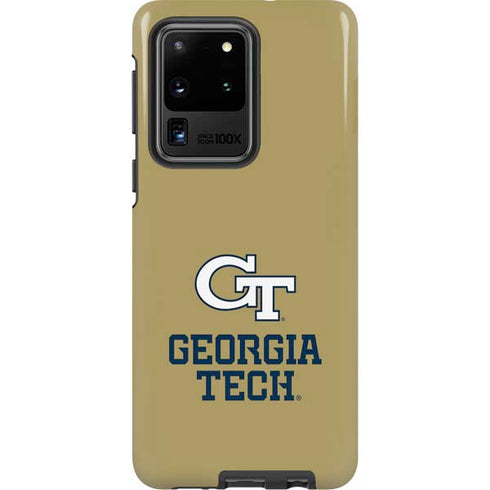 Georgia Institute of Technology Gold LogoType GT Galaxy S20 Ultra 5G Pro Case