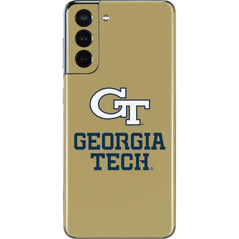 Georgia Institute of Technology Gold LogoType GT Galaxy S21 5G Skin