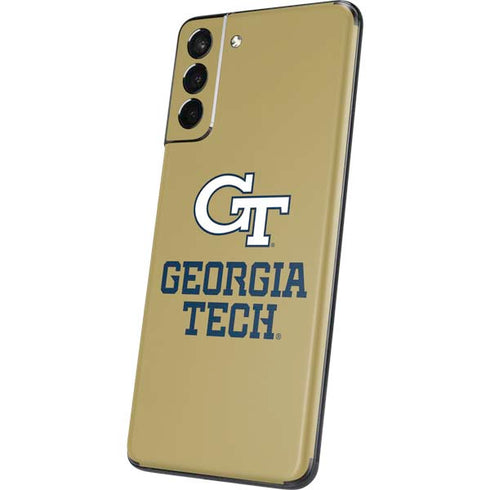 Georgia Institute of Technology Gold LogoType GT Galaxy S21 5G Skin