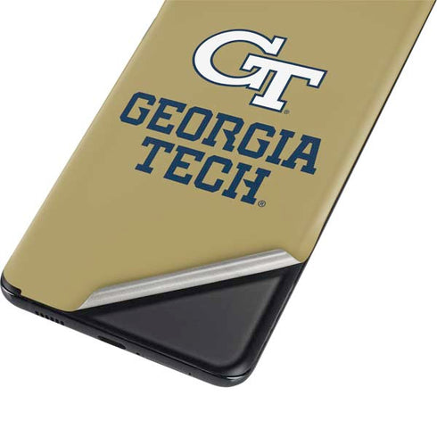 Georgia Institute of Technology Gold LogoType GT Galaxy S21 5G Skin