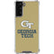 Georgia Institute of Technology Gold LogoType GT Galaxy S21 FE Clear Case