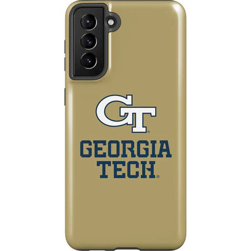 Georgia Institute of Technology Gold LogoType GT Galaxy S21 Plus 5G Pro Case