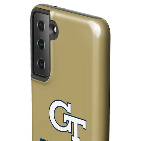 Georgia Institute of Technology Gold LogoType GT Galaxy S21 Plus 5G Pro Case