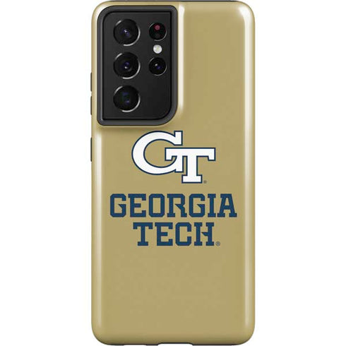 Georgia Institute of Technology Gold LogoType GT Galaxy S21 Ultra 5G Pro Case