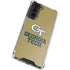 Georgia Institute of Technology Gold LogoType GT Galaxy S22 Plus Clear Case