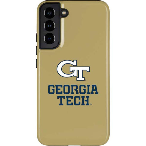 Georgia Institute of Technology Gold LogoType GT Galaxy S22 Plus Pro Case