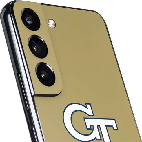 Georgia Institute of Technology Gold LogoType GT Galaxy S22 Plus Skin