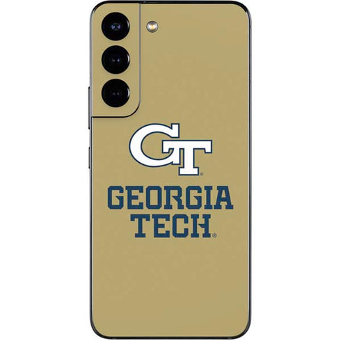 Georgia Institute of Technology Gold LogoType GT Galaxy S22 Skin