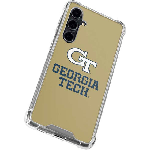 Georgia Institute of Technology Gold LogoType GT Galaxy S23 FE Clear Case