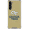 Georgia Institute of Technology Gold LogoType GT Galaxy S23 Plus Clear Case