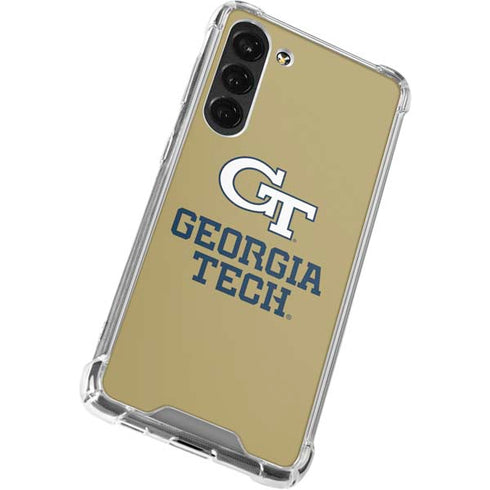Georgia Institute of Technology Gold LogoType GT Galaxy S23 Plus Clear Case