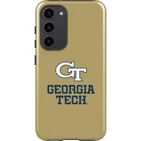 Georgia Institute of Technology Gold LogoType GT Galaxy S23 Plus Pro Case