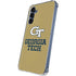Georgia Institute of Technology Gold LogoType GT Galaxy S24 Clear Case