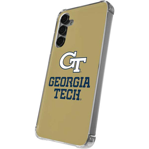 Georgia Institute of Technology Gold LogoType GT Galaxy S24 Plus Clear Case