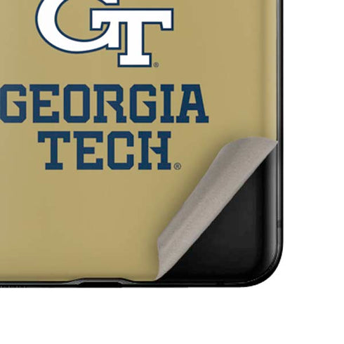 Georgia Institute of Technology Gold LogoType GT Galaxy Z Flip Skin