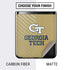 Georgia Institute of Technology Gold LogoType GT Galaxy Z Flip Skin