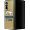Georgia Institute of Technology Gold LogoType GT Galaxy Z Fold3 5G Skin