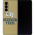Georgia Institute of Technology Gold LogoType GT Galaxy Z Fold4 5G Skin