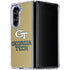 Georgia Institute of Technology Gold LogoType GT Galaxy Z Fold5 5G Clear Case