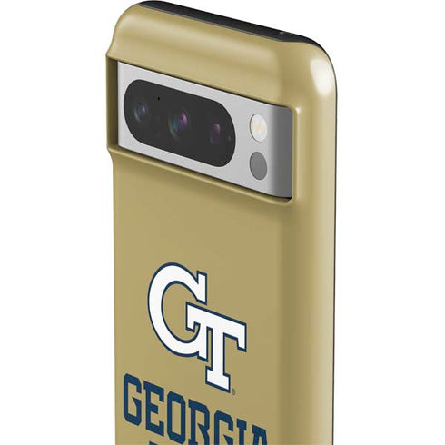 Georgia Institute of Technology Gold LogoType GT Google Pixel 8 Pro Impact Case