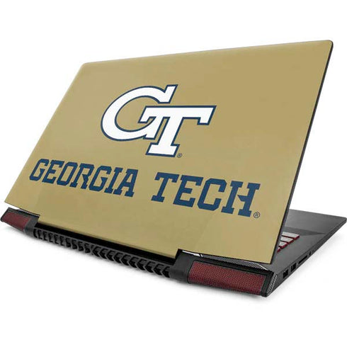Georgia Institute of Technology Gold LogoType GT Lenovo IdeaPad Skin