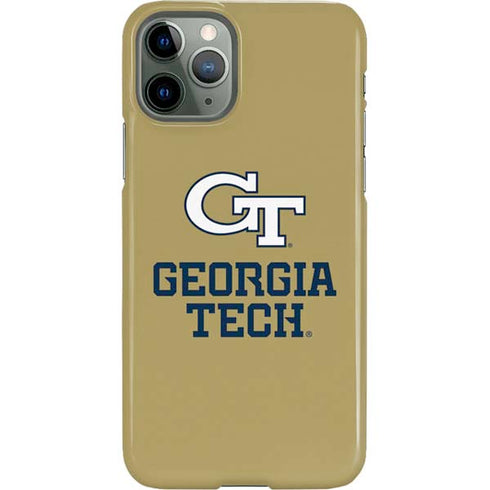 Georgia Institute of Technology Gold LogoType GT iPhone 11 Pro Lite Case
