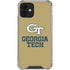 Georgia Institute of Technology Gold LogoType GT iPhone 12 Mini Clear Case