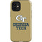 Georgia Institute of Technology Gold LogoType GT iPhone 12 Mini Impact Case
