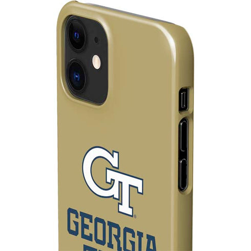 Georgia Institute of Technology Gold LogoType GT iPhone 12 Mini Lite Case