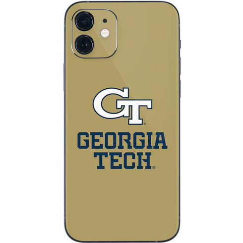 Georgia Institute of Technology Gold LogoType GT iPhone 12 Mini Skin