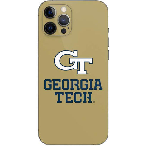 Georgia Institute of Technology Gold LogoType GT iPhone 12 Pro Max Skin