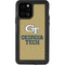 Georgia Institute of Technology Gold LogoType GT iPhone 12 Pro Waterproof Case