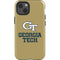 Georgia Institute of Technology Gold LogoType GT iPhone 13 Impact Case