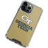 Georgia Institute of Technology Gold LogoType GT iPhone 13 Pro Max Clear Case