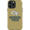 Georgia Institute of Technology Gold LogoType GT iPhone 13 Pro Max Impact Case